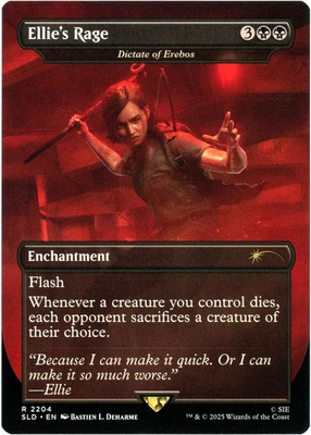 Ellie's Rage 2204 Secret Lair Drop SLD The Last of Us Part II NM/M - Image 1 of 2