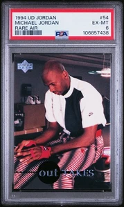 MICHAEL JORDAN 1994 UPPER DECK MJ RARE AIR #54 PSA 6 - Picture 1 of 2