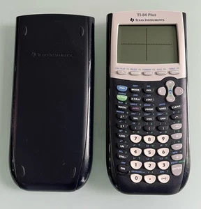 Texas Instruments TI-84 Plus Graphing Calculator w/ Slide Cover - Black - Picture 1 of 9