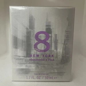 Abercrombie & Fitch 8 Perfume NEW YORK EDP Fragrance 1.7 Oz NEW Sealed - Picture 1 of 3