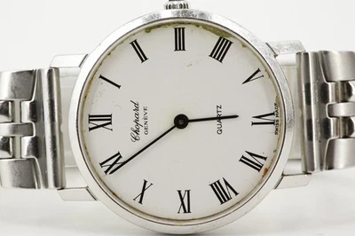 CHOPARD Geneve Quarz 8015 Stahl Ø 33 mm Vintage white Dial römisch - Bild 1 von 4