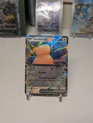 Snorlax ex 076/131 STAMPED Prismatic Evolutions Double Rare Pokemon Near Mint - Image 1 of 2