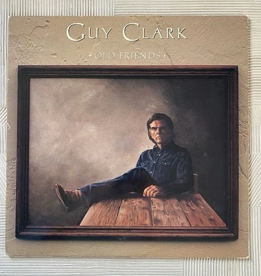 GUY CLARK Old Friends Vinyl LP 1988 Sugar Hill Bonus The Red Clay Ramblers VG - Image 1 of 4