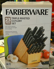 UPC 045908112974 product image for Farberware 5226524 23 Piece Triple-Riveted Cutlery Set High Carbon S Steel | upcitemdb.com
