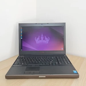 Laptop Dell M4800 15.6" Ubuntu Workstation Core i7 256GB SSD 24GB RAM HDMI - Imagen 1 de 8