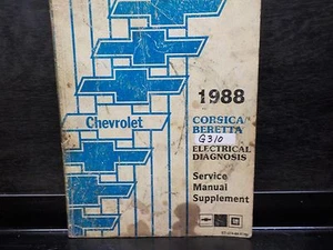 1988 CHEVROLET CORSICA BERETTA ELECTRICAL DIAGNOSIS SERVICE MANUAL (G310) - Bild 1 von 2