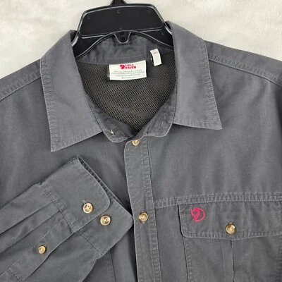 Fjallraven Shirt Jacket G-1000 Shrek Trekking Button Up Outdoor Hiking XXL - Image 1 of 4