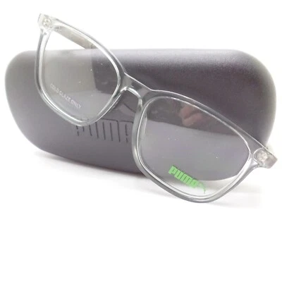 Auténticas gafas Puma PJ0061o 004 gris cristal azul 51 mm monturas Rx Foto 1 de 4