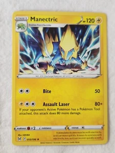 Manectric 055/196 Rare Lost Origin Pokemon TCG - MINT CONDITION - Picture 1 of 2