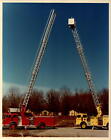 Original Sutphen Corp. Firefighting Apparatus Photo Promo Aerial Ladder Trucks 