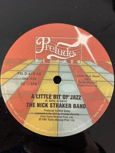 The Nick Straker Band – A Little Bit Of Jazz, Repress, *Unplayed/New Stock* - Picture 1 of 3