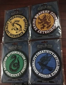 PARCHE DE HIERRO CIRCULAR HARRY POTTER HOUSE VALUES (TÚ ELIGES) - Imagen 1 de 9