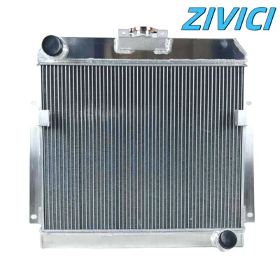 3 Row Aluminum Radiator for 1953 1954 Dodge Car Coronet Meadowbrook MT CU5354 - Image 1 of 4