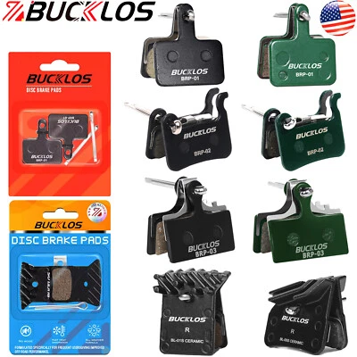 BUCKLOS For Shimano Tektro B01S G01S E10.11 Disc Brake Pad Resin/Ceramic/Sintered Metall