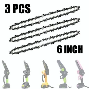 Replacement Chainsaw Chain For Pole Saws&Chain Saw Tools 6'' 1/4''LP 37DL .043'' - Picture 1 of 7