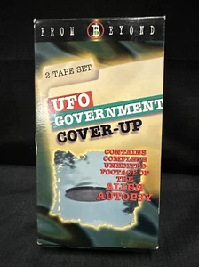 UFO GOVERNMENT COVER UP FROM BEYOND WITH UNEDITED FOOTAGE VHS 2 TAPE SET x files - Bild 1 von 7