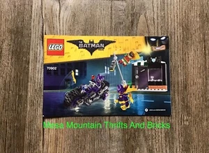 LEGO® The Batman Movie 70902 Catwoman Catcycle Chase solo manuale istruzioni! - Foto 1 di 2