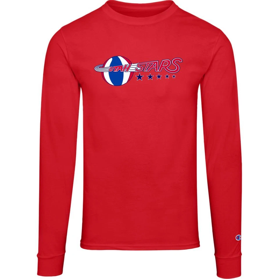 Utah Stars Long Sleeve Shirt Supreme | ABA Basketball Team - Image 1 of 1