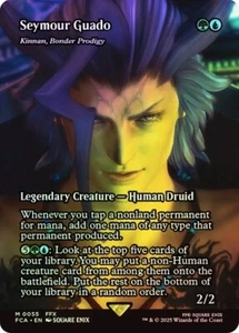 Kinnan, Bonder Prodigy Seymour Guado FOIL BORDERLESS 0055 Final Fantasy FCA MTG - Bild 1 von 1