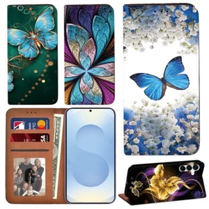 Funda tipo billetera de cuero con soporte para teléfono Samsung Galaxy A35/A26/A36/A56/S24 FE - Imagen 1 de 14