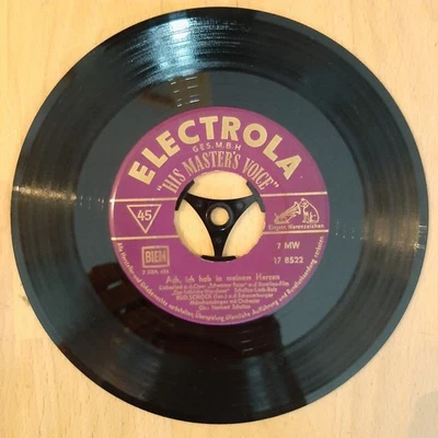 Ach, ich hab in meinem Herzen / Sterne, liebe Sterne von Rudolf Schock (Single) - Bild 1 von 2