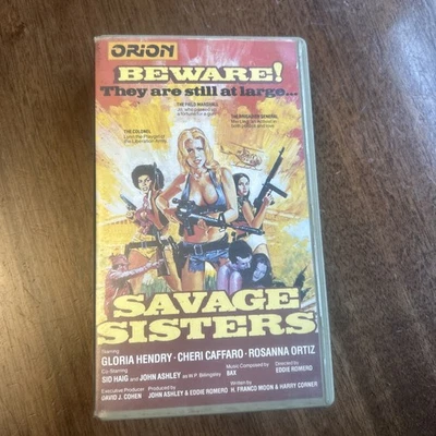 Savage Sisters - Rank Orion Pre Cert - VHS - Image 1 of 4
