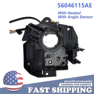 CLOCK SPRING 56046115AE With Heated and Angle Sensor FOR 2010-2012 RAM 2500 3500 - Image 1 of 4