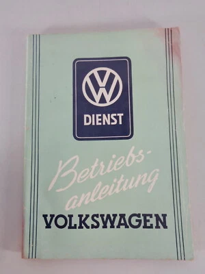 ' Uso Manuale VW Maggiolino/Brezelkäfer Stand 06-1952 (Stampa 09/1957) - Immagine 1 di 4