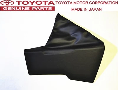 TOYOTA GENUINE 86 FR-S Black Stitch Hand Brake Parking Boot Cover OEM Shift ZN6  - Image 1 of 2