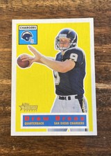 2001 Drew Brees Topps Heritage Rookie Card /1956 - Chargers / Saints