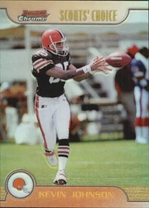 1999 Bowman Chrome Scout's Choice Refractors #SC17 Kevin Johnson - NM-MT - Picture 1 of 2