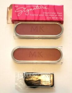 Lot of 2 Mary Kay Signature Cheek Color Duet Gold Canyon 102300 + Applicator