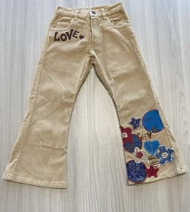 Vintage The Children’s Place Corduroy Patches Flare Pants—Girls 6 - Picture 1 of 7