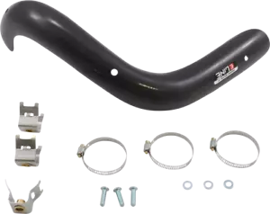 Moose Racing Black Composite 4-Stroke Exhaust Pipe Shield Guard 1861-1583 - Picture 1 of 1