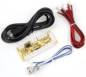 Zero Delay CY-822D 1 Player Control Arcade Encoder with USB Cable & Wiring Kit - Picture 1 of 1