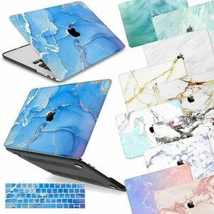 Nueva funda rígida de goma mármol pintado KB cubierta para MACBOOK Air Pro 11"13""15""16 - Imagen 1 de 28