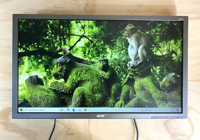 Acer B246HL 24" Widescreen 1920x1080 LED Backlit Full HD Monitor - Image 1 of 4
