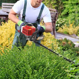 22.5CC Profi Benzin Heckenschere 1,25PS Motorheckenschere Hecken Gartenschere DE - Bild 1 von 15