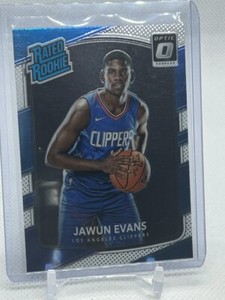 2017-18 Donruss Optic Rated Rookie Jawun Evans #162 LA Clippers