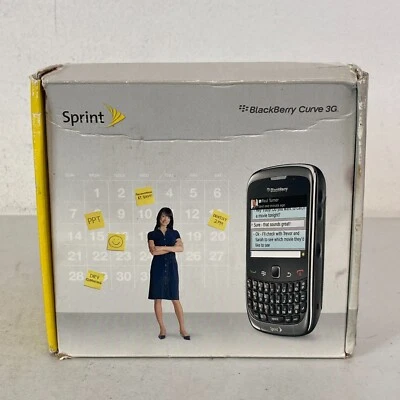 Blackberry Curve 9330 Graphite Gray Sprint 3G CDMA WiFi Qwerty Camera Smartphone - Image 1 of 4