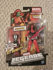 MARVEL LEGENDS HIT MONKEY HULKETTES RED SHE-HULK 6  ACTION FIGURE HASBRO 2012