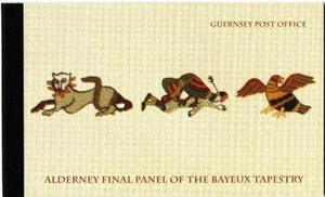 ALDERNEY 2014 ASB23 BAYEUX TAPESTRY FINAL PANEL  PRESTIGE BOOKLET - Picture 1 of 1