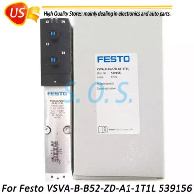 1 pcs New IN Box FESTO VSVA-B-B52-ZD-A1-1T1L 539156 solenoid valve - Image 1 of 4