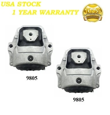 Montaje de motor delantero L & R 2 piezas para Audi A5 Quattro 2008-2010 3,2 L - transmisión automática Foto 1 de 3