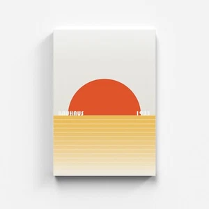 Cuadro en lienzo Bauhaus abstracto colorido arte moderno mural color arte imagen - Imagen 1 de 7