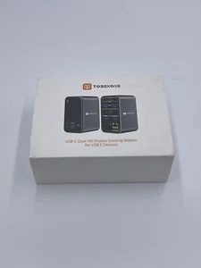 Estación de acoplamiento Tobenone USB-C doble pantalla 4K UDS-019 - Imagen 1 de 12