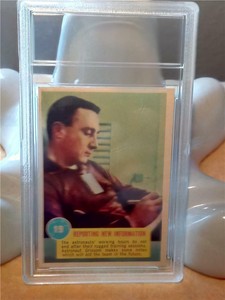 1963 TOPPS # 19 ASTRONAUT CARD REPORTING NEW INFORMATION  NASA 3D