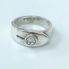 Hunting World Ring Stering Silver 925 Ring US Size 7 Men&#39;s Used from Japan