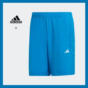NWT - Adidas Men's Aeroready Designed to Move Woven Sport Shorts, Blue Sz S $30 - Picture 1 of 6