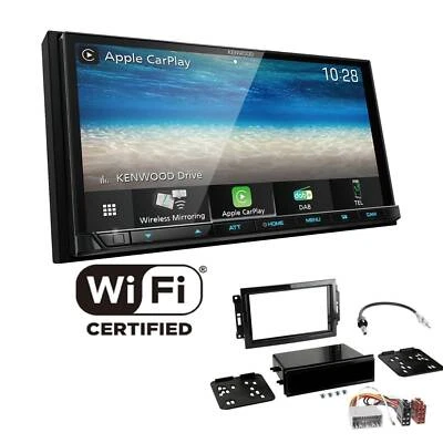 Kenwood Radio WiFi CarPlay Android Auto DAB für Chrysler 300C 2004-2007 schwarz - Bild 1 von 4